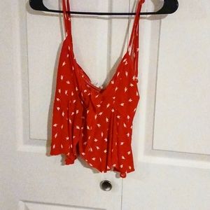 Vintage Style Flutter Crop Top
